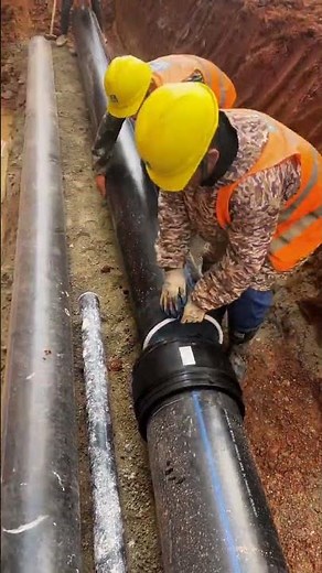 Heavy pipe joining process - Goodtools and machinery make work easy