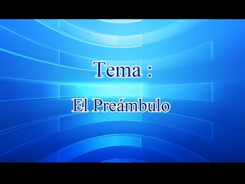 El Preámbulo/Prof. Gustavo Gutiérrez Ticse