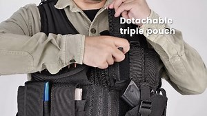 Watch HUNTSEN Tactical Vest for Men Airsoft Training Vest on Amazon Live