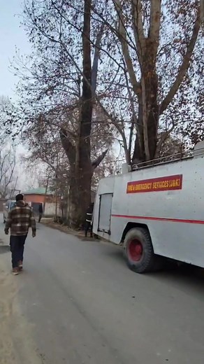 Fire incident (Chinar) at Hanjiwera bala pattan | Pattan Page