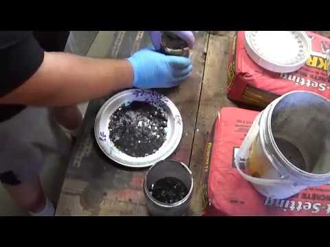 Gold Recovery From Incinerated IC Chips Part 3 - Moose Scrapper