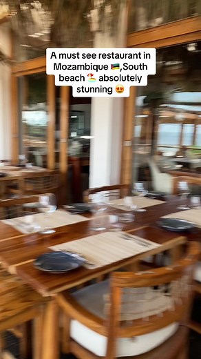 A must visit restaurant in Mozambique 🇲🇿🇲🇿🇲🇿.. Food really good 10/10 enjoyed the food … And views breathtaking 😌😌🏖️🏖️🇲🇿🇲🇿❤️❤️Add it to your list of things to do in Mozambique 🇲🇿#thingstodoinmozambique #travel #vactionmode #thandekadalandlord