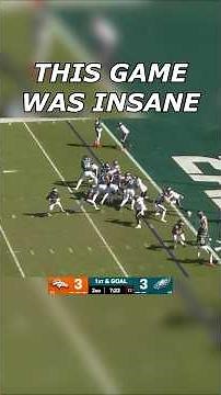 THIS GAME WAS INSANE #shorts #nfl