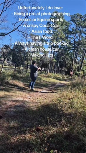 12 reactions | The "unfortunately I do love trend" Pink Fox Photography version. The list part though is just me kidding myself into thinking I have my s*** together 藍‍♀️ #pinkfoxphotography #equinephotographer #photographer #sony | Pink Fox Photography | Facebook