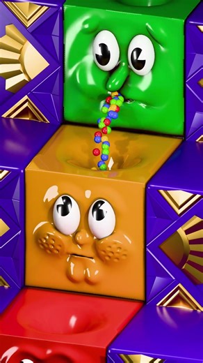 Endless cube loop - satisfing animation