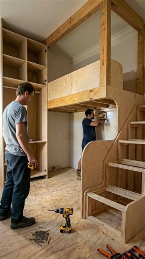 Extreme Small Space Transformation: Clutter to Custom Japandi Oasis (Architectural Timelapse)