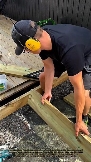 Right Way to Build a Strong Deck Frame | Pro Carpenter's Method