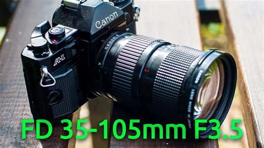 佳能 FD 35-105mm F3.5（1981年）镜头评测【Tom's Vintage Optix】