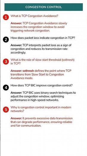 Congestion Control #educational