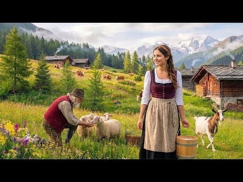 Life in Swiss Alpine Villages — Peaceful Living Among Beautiful Mountains