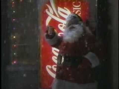 Coca Cola Christmas Ad from 1992 with Santa Claus