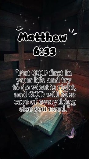 Seek God First and Watch What Happens – Matthew 6:33 🙏