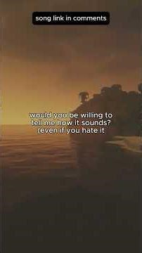 Composing a lo-fi lullaby using only Minecraft note blocks and cave echoes