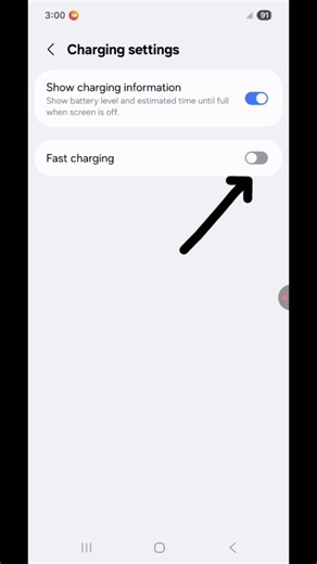 "How to Enable Fast Charging on Samsung Phone | Fix Slow Charging | 100% Working | #Shorts"