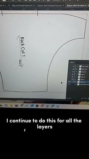 Grading patterns in illustrator!!! Quick walk though of how I love to grade my patterns