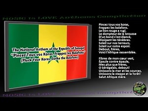Senegal National Anthem INSTRUMENTAL with lyrics