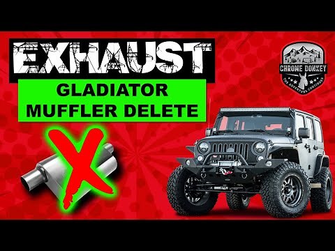 Jeep Gladiator Muffler Delete