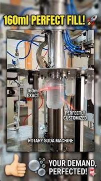 160 ml soda filling machine demo on our customer demand,soda making machine,#shortsfeed , #shorts