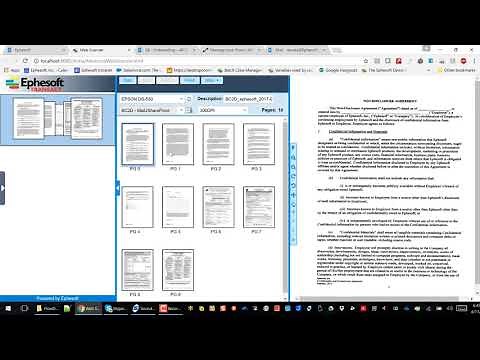 Scanning to SharePoint Online and Microsoft Flow with Ephesoft