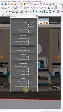 Cách làm file Sketchup nhẹ không tưởng. Vẽ mượt hơn rất nhiều ae ạ #sketchup #huongdansketchup