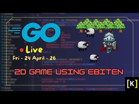 Learning Golang by making 2D game - starting on menu and scene transitions.