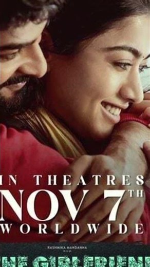 The Girlfriend on Netflix! 🔴 OTT Release Date Confirmed (Dec 5th) |Rashmika #shorts #viral #trending