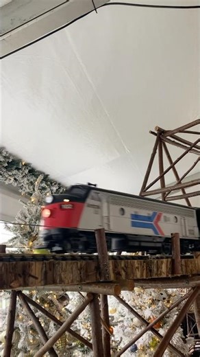 12/26/25 Amtrak Model #railfan #train #modeltrains #nyc #nybg #trainshow #travel #miniature #ny