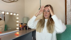 Watch Hair Extensions with invisible wire on Amazon Live