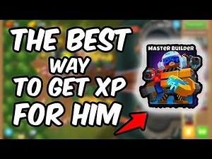 BTD6 - The BEST Way to GRIND XP for the ENGINEER PARAGON MONKEY