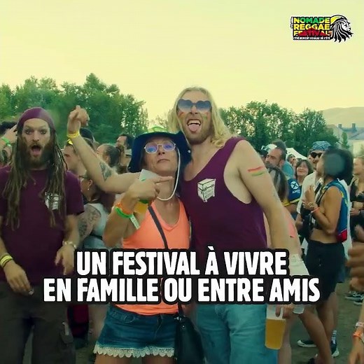 Nomade Reggae Festival #11 - 30 Juillet au 2 Août 2026 - Anglefort (01)