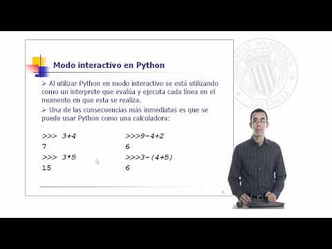 Introducción al lenguaje Python | | UPV