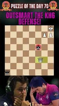 Puzzle #70 Special – Outsmart the Kh6 Defense! - Puzzle of the day 70