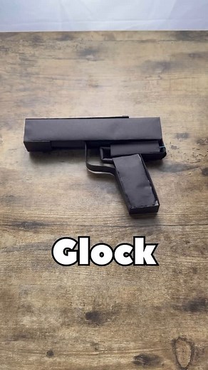 Origami World | Origami Glock Gun Tutorial #gun #origami #origamitutorial #papercraft #origamiworld #instructions | Instagram