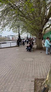 13K views · 1.9K reactions | South Bank London Walking tour along with River Thames | London Open air Library #london #LondonWalk #londoncitywalk #southbank #riverthames #londoncity #centrallondon | UK GOOD For You | Facebook