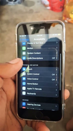 How to enable home button on iphone #hrAmantech