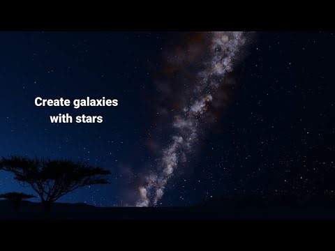 VDB Animator (Blender Addon) – Curve/Connection – Galaxy/Stars/Star Generator/Shaders