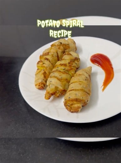 Potato Spiral Recipe #recipe #food