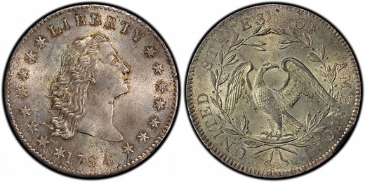 1794 $1 (Regular Strike) Flowing Hair Dollar - PCGS CoinFacts