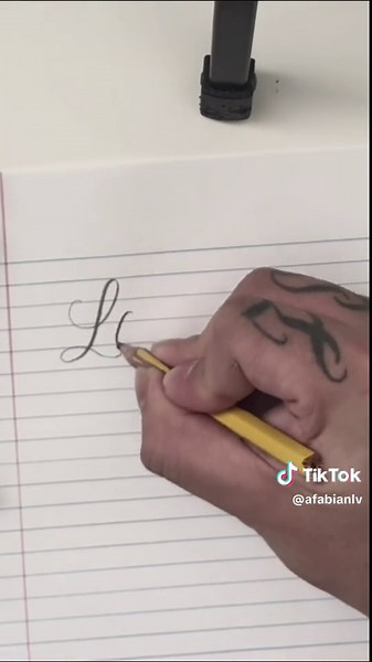 Chicano Freehand Script Lettering Art