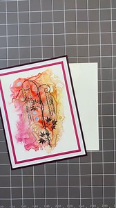 2.9K views · 295 reactions | Join Mandy's makes and watch another colourful creation come to life  Yupo paper is so versatile, and it's water-resistant properties allow you to mix watercolours to create unique backgrounds, and if there are any issues with your make, you can wipe it away! Find this incredible cardstock in both white and black here https://www.laviniastamps.com/?s=yupo&post_type=product&dgwt_wcas=1 | Lavinia Stamps | Facebook