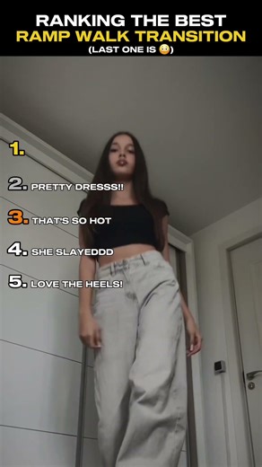 Ranking Best Ramp Walk Transitions (part 3) #tiktok #trending #shortsfeed