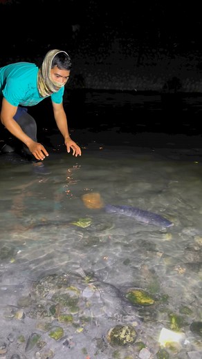 6M views · 24K reactions | Barehand catch a big fish | Ran Olivares | Facebook