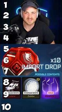 Blind Ranking the BEST Drops in #rocketleague 🔥