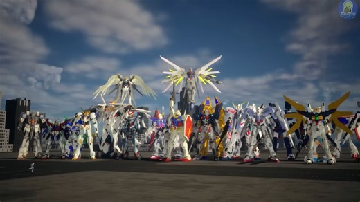 [更新到了GQuuuuuuX]高达45周年 尺寸对比 Evolution of Gundam Season 2