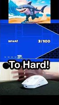 Anime Brainrot vs 100 Click Spam Challenge! #shorts