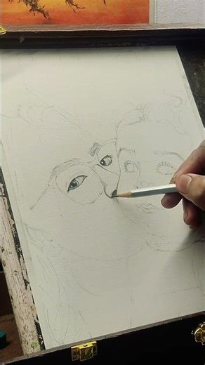 how to shading in potrait sketch