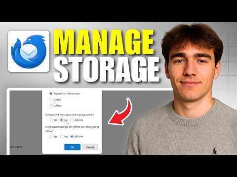 How to Manage Network And Disk Space In Mozilla Thunderbird (Tutorial 2026)