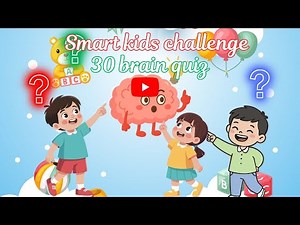 30 Fun Brain boosting Quiz Questions for Kids🧠 | Easy & Fun Quiz for Children #education #learning