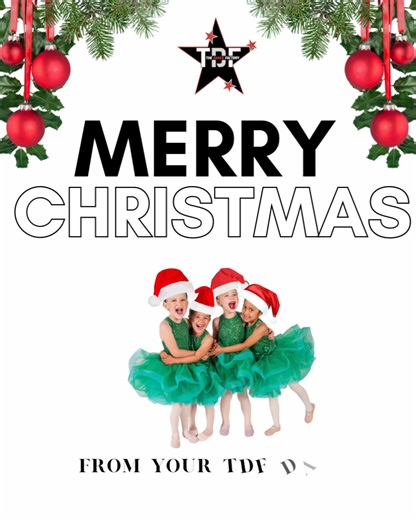 🎄Merry Christmas from The Dance Factory! 🎄 We are so grateful for our amazing dancers, families, and staff who make our studio feel like home. Wishing you a joyful holiday filled with love, laughter, and a little bit of dance magic. ♥️🩰♥️ | The Dance Factory