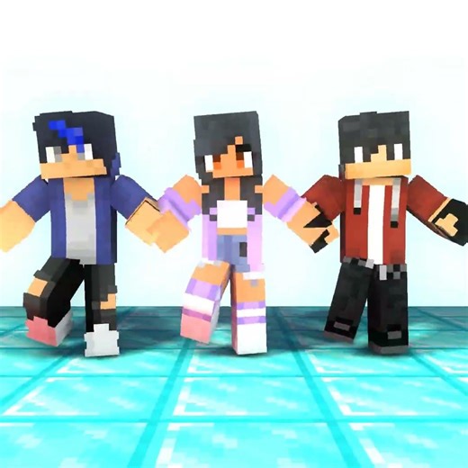 aphmau aaron and ein is In the Club Dance #shorts